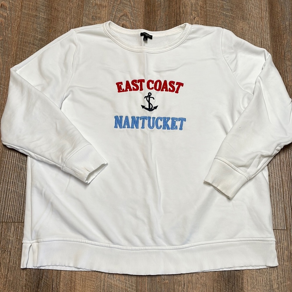 Talbots light weight sweatshirt